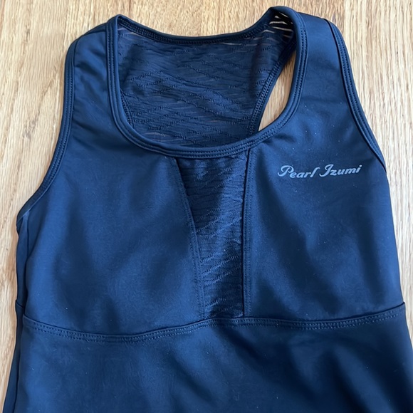 Pearl Izumi Racerback Athletic Black Tank Top, XS - Picture 2 of 12